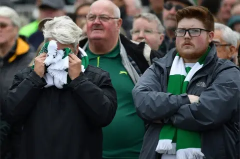 Getty Images Celtic fans