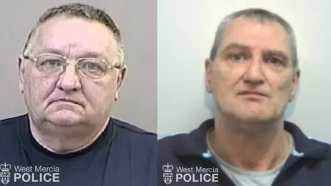 West Mercia Police Keith Figes and Maurice Lambell