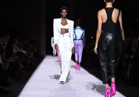 Getty Images Models at the Tom Ford Spring Summer 2018 Show