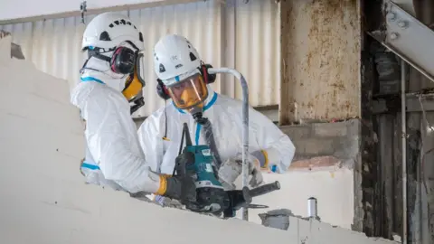 DSRL Decommissioning work