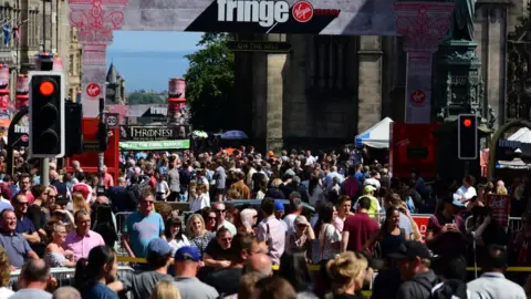 Getty Images Royal Mile in 2019