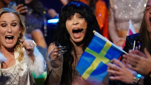 PA Media Loreen wins the Eurovision Song Contest