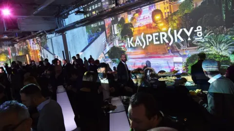 Getty Images Kaspersky party