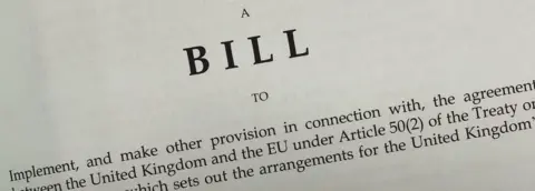 Withdrawal Agreement Bill