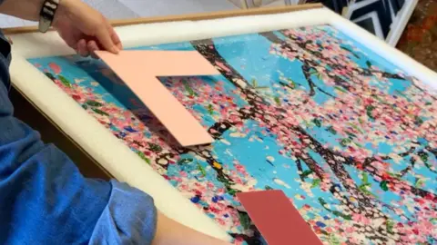 Madeley School Damien Hirst art