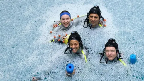 Jon Landau Avatar's Zoe Saldana, Sam Worthington, Kate Winslet and Cliff Curtis film in a 900,000 gallon performance-capture tank