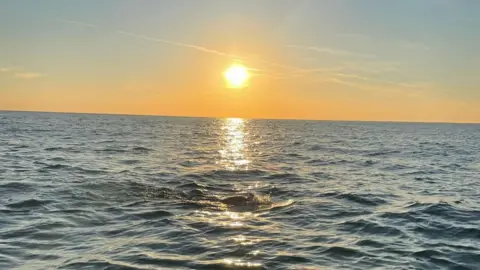 Cliff Golding Sally Minty-Gravett swimming