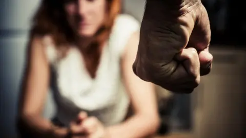 Getty Images Domestic abuse stock image