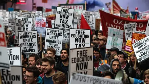 Getty Images Student protest
