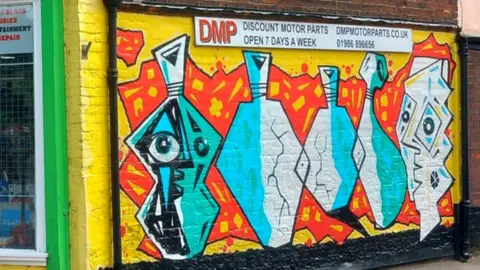 Nicholas Usherwood A mural