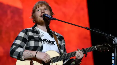 Getty Images Ed Sheeran