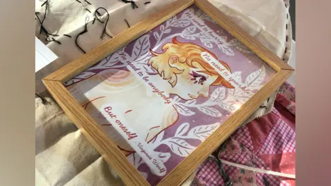 Jon Wright/BBC Art work at Metamorphosis, The Hold, Ipswich