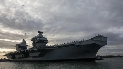 Getty Images HMS Queen Elizabeth