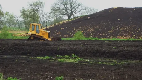 Getty Images Peat digging