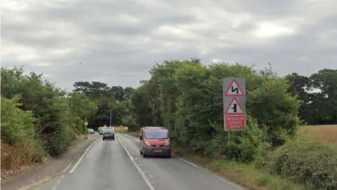 Google The A146 at Barnby