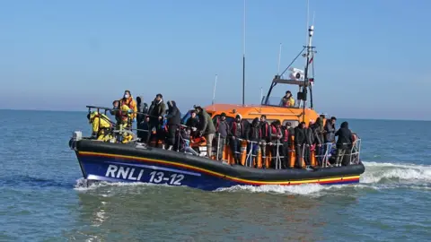 PA Media RNLI boat