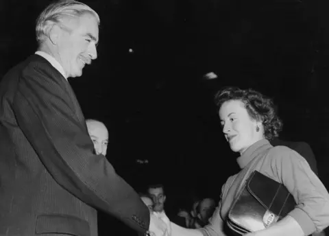 Getty Images Sir Anthony Eden and Eileen Sheridan