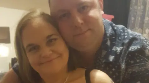 Supplied Marie Hornby and Les Salter