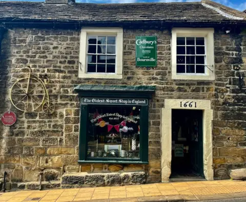 Ben Howie Exterior of the sweet shop in Pateley Bridge, North Yorkshire