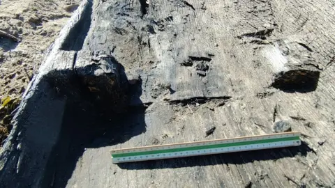 Niall Gregory Close-up of logboat