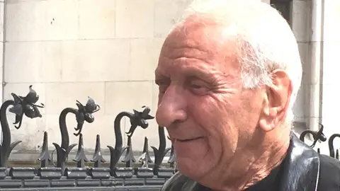 BBC Paul Cleeland outside the court - 12/7/18