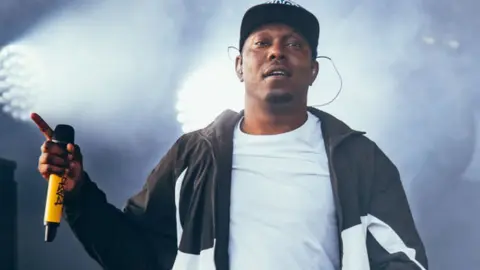 Getty Images Dizzee Rascal has had five UK number one singles