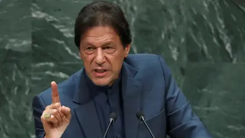 Getty Images Pakistan's Prime Minister Imran Khan. File photo