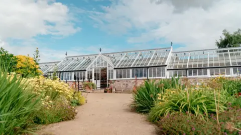 Anglo American The restored orchid house at Helmsley Walled Garden