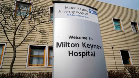 AFP/Getty Images Milton Keynes Hospital