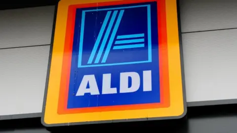 PA Media A photo of the Aldi logo