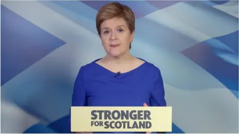 BBC Nicola Sturgeon