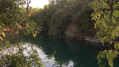 PAUL EVANS The Blue Pool, according to Paul Evans