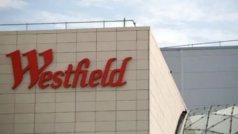 Getty Images Westfield shopping centre in West London