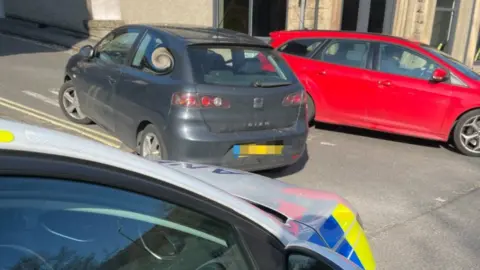 Derbyshire Police Car in Matlock Bath