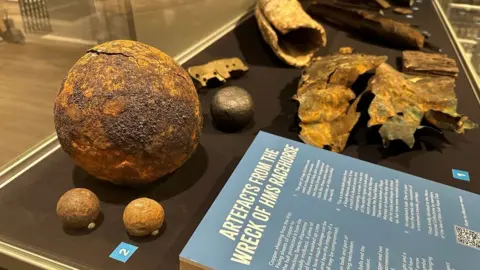 BBC Piece from the wreck of HMS Racehorse