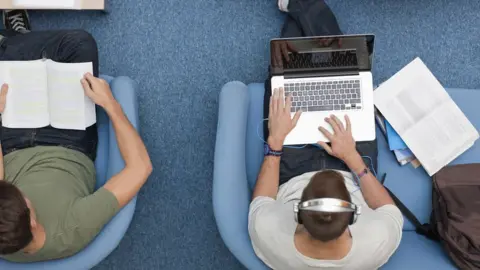 Getty Images Students studying