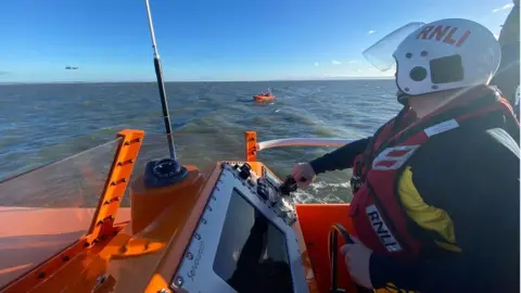 RNLI boat rescue