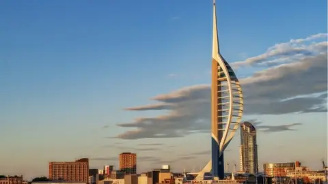 Getty Images Portsmouth's Spinnaker Tower