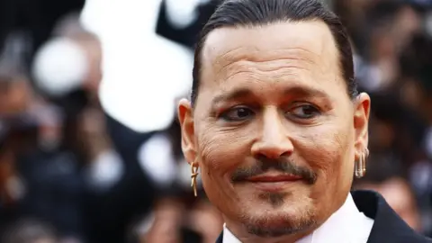 Reuters Johnny Depp at Cannes