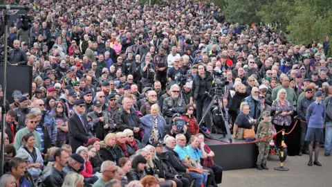 National Memorial Arboretum Gathering for the service