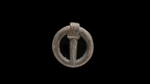 National Museum Wales A medieval silver brooch, found in Llanfynydd, Flintshire