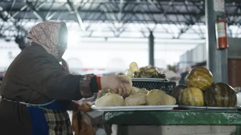 Max Lomakin Watermelons in Chisinau market