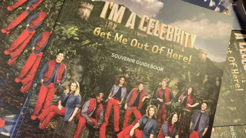 BBC I'm A Celebrity souvenir book cover