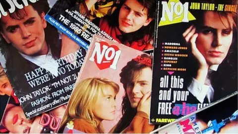 John Taylor on 1980s magazine covers