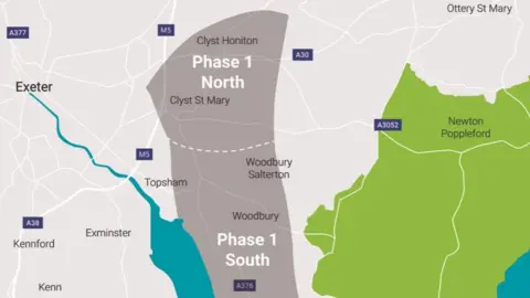 Jurassic Fibre Map of South Devon