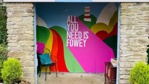 Fowey Pretty Bus Stop Bus stop