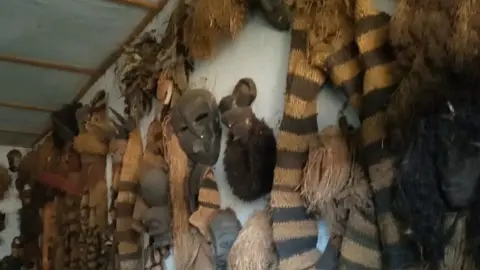 Myriam Iragi Maroy Congolese historical artefacts.