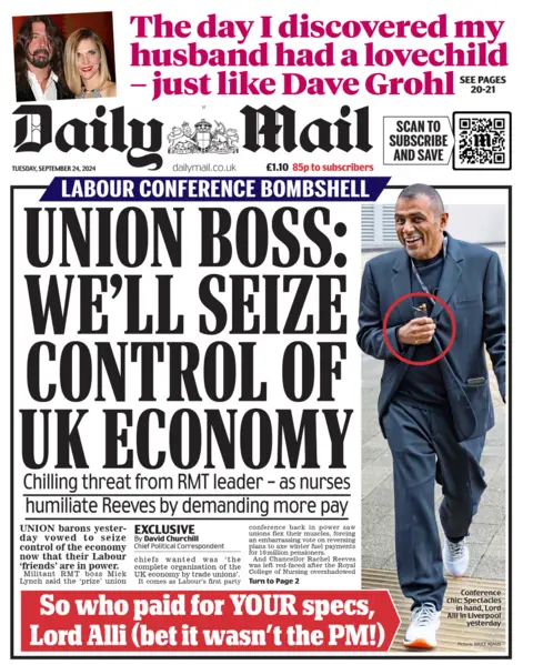  We'll seize control of UK economy'.