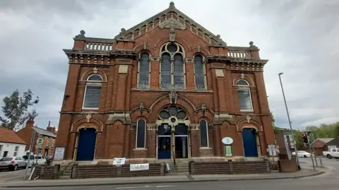 Historic England An outside view of the Methodist Church, 65 Grove Street, Retford.