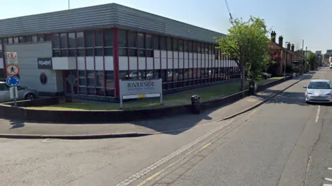 A google street view of Riverside Business Centre on Walnut Tree Close